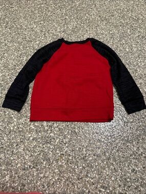 jumping beans Red Body with Black Raglan Sleeves shirt